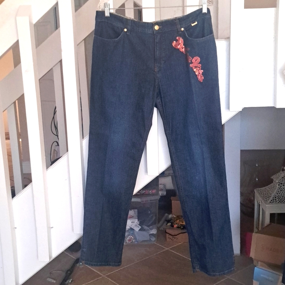 Escada Sport Jeans Dolce Vida Made in Italy sz44 = US 12 .EUC